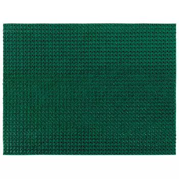 Коврик придверный щетинистый Альфа-Стиль 45х60 см грязезащитный зеленый