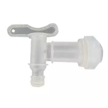 Кран садовый 3/4 для бочки Профитт пластиковый быстросъемный (177318)