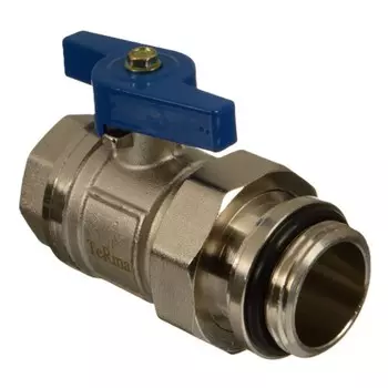 Кран шаровой для коллектора Terma 1 ВР(г) х 1 НР(ш) (89080)