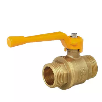 Кран шаровой газовый БАЗ 3/4 НР(ш) х 3/4 НР(ш) ручка (БАЗ.А12.0.20.40)