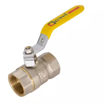 Кран шаровой газовый СТМ Газ 1 ВР(г) х 1 ВР(г) ручка (CGFFH001)