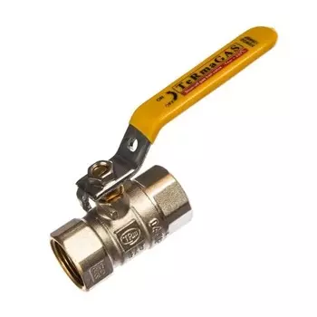 Кран шаровой газовый Terma 3/4 ВР(г) х 3/4 ВР(г) ручка (26061)