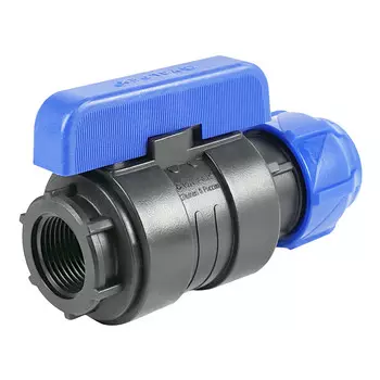 Кран шаровой ПНД Valfex компрессионный переходной 32х1 ВР(г)