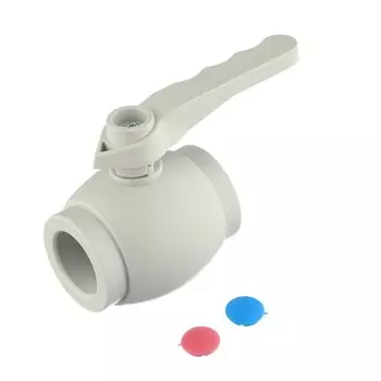 Кран шаровой полипропиленовый FV Plast 40 мм (301040)