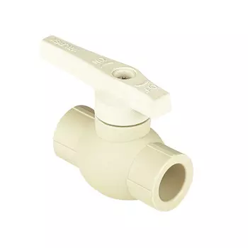 Кран шаровой полипропиленовый Valfex 20 мм серый (10144020Г)