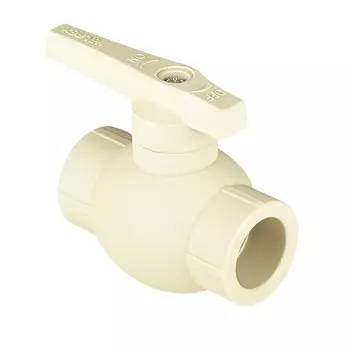 Кран шаровой полипропиленовый Valfex 25 мм серый (10144025Г)