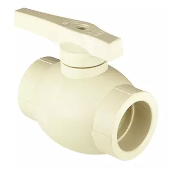 Кран шаровой полипропиленовый Valfex 50 мм серый (10144050Г)