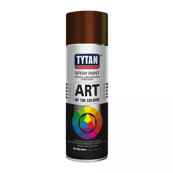 Краска аэрозольная Tytan Professional Art Of The Colour коричневая глянцевая RAL 8017 400 мл