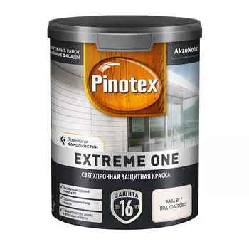 Краска фасадная по дереву Pinotex Extreme One база BC бесцветная 0,85 л