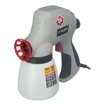 Краскопульт электрический Зубр ЗКПЭ-120 120 Вт 0,8 л