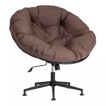 Кресло крутящееся Cloude коричневое (21514)