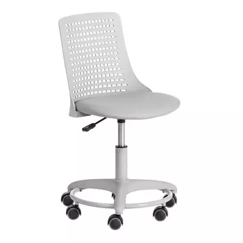 Кресло крутящееся Kiddy серое (20096)