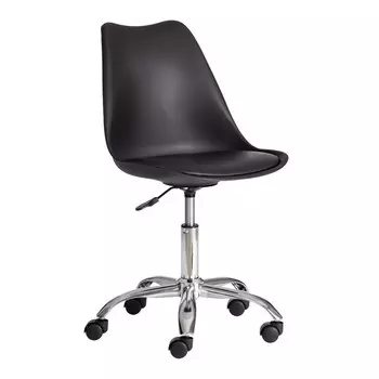 Кресло крутящееся Tulip черное (21551)