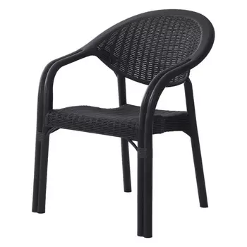 Кресло пластиковое Heniver Bambo шоколад 820х435х640 (SPC-B018)