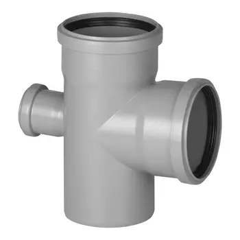 Крестовина Ostendorf HTDA d110х110х50 мм 87° пластиковая для внутренней канализации (115680)