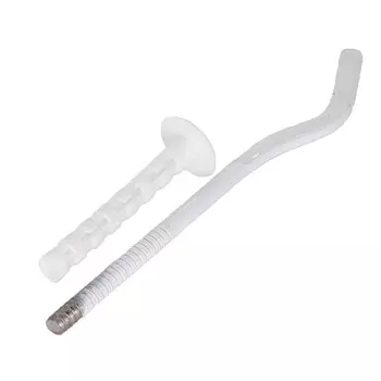 Кронштейн СТМ Термо 7х300 мм для радиатора с дюбелями белый (CARHSD30)