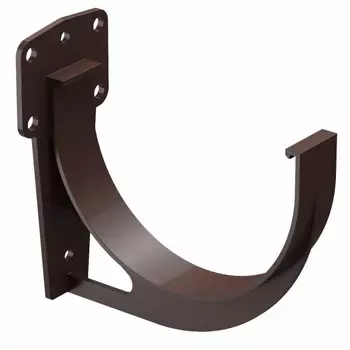 Кронштейн желоба Docke Premium пластиковый d120 мм горький шоколад RAL 8019