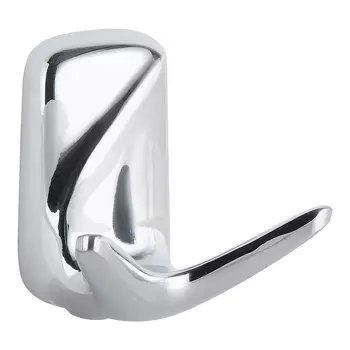 Крючок для ванной Fora Flower двойной на шуруп металл хром (FOR-FL053/6680)