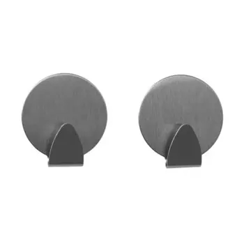 Крючок для ванной Savanna Круг одинарный самоклеящийся металл хром (2 шт.) (569590)