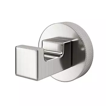 Крючок для ванной WasserKraft Tauber K-64400 одинарный на шуруп металл никель (K-64423)