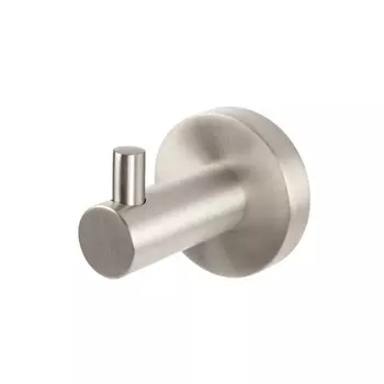 Крючок для ванной Zenfort 24588 одинарный на шуруп металл сталь (102109)