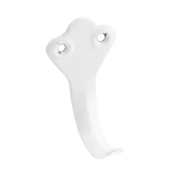 Крючок-вешалка №2 белый