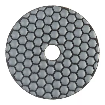 Круг алмазный шлифовальный по камню Trio-Diamond New line гибкий d100 мм P100 для сухого шлифования