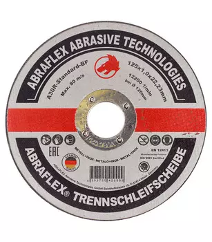 Круг отрезной по металлу Abraflex 125х22х1 мм (А125102223/29999)
