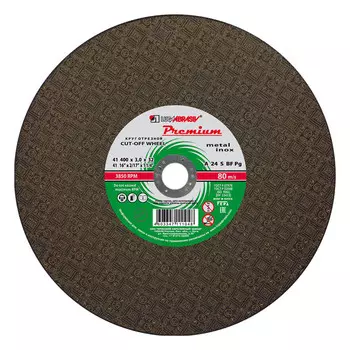 Круг отрезной по металлу Луга Premium 400х32х3 мм