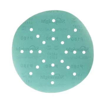 Диск шлифовальный Sunmight Film L312T d225 мм P180 на липучку пленочная основа (50 шт.) (53510)