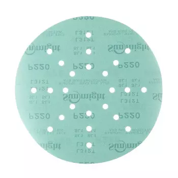Диск шлифовальный Sunmight Film L312T d225 мм P220 на липучку пленочная основа (5 шт.) (53511R)