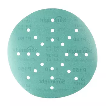 Диск шлифовальный Sunmight Film L312T d225 мм P150 на липучку пленочная основа (50 шт.) (53509)