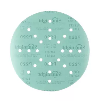 Диск шлифовальный Sunmight Film L312T d225 мм P220 на липучку пленочная основа (50 шт.) (53511)