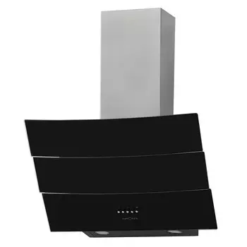 Кухонная вытяжка наклонная Krona Inga 60 см черная/нержавеющая сталь (00024918)