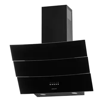 Кухонная вытяжка наклонная Krona Inga 60 см черная (00018184)