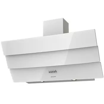 Кухонная вытяжка наклонная Krona Inga 90 см белая (00020594)