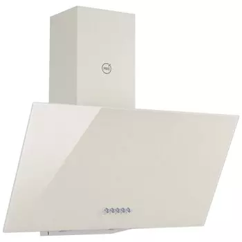 Кухонная вытяжка наклонная MBS Alpinia 150 Glass 50 см бежевая