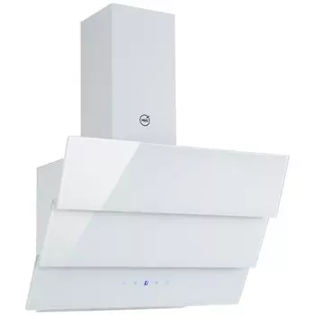 Кухонная вытяжка наклонная MBS Slavia 160 Glass 60 см белая