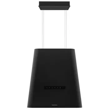 Кухонная вытяжка островная Krona Hilary Isola 50 см черная (КА-00002734)