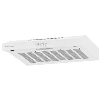 Кухонная вытяжка подвесная Krona Ermina 50 см белая (КА-00001058)