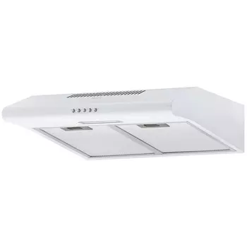 Кухонная вытяжка подвесная Krona Olivia 50 см белая (КА-00001085)