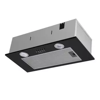 Кухонная вытяжка встраиваемая HomSair Camelia Power 60 см черная (УТ000010934)