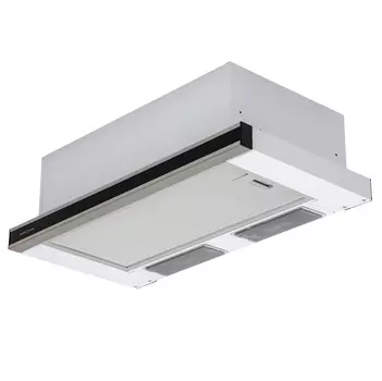 Кухонная вытяжка встраиваемая Krona Kamilla 60 см черная/нержавеющая сталь (00020663)