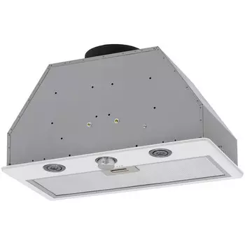 Кухонная вытяжка встраиваемая Krona Sven 600 White One Knob 60 см белая (КА-00008256)