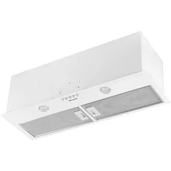 Кухонная вытяжка встраиваемая Weissgauff Alpha 80 см белая (Alpha 80 PB WH)