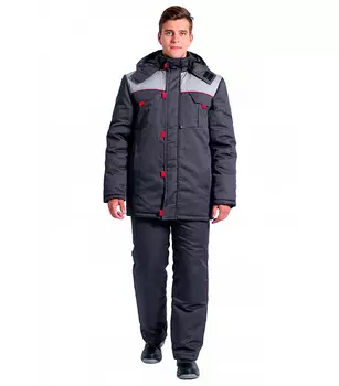 Куртка рабочая утепленная Delta Plus Фаворит 48-50 рост 170-176 см серая