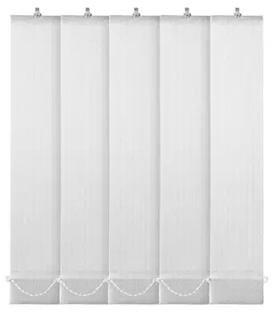 Ламели для вертикальных жалюзи 180 см Магнолия белые (5 шт.)