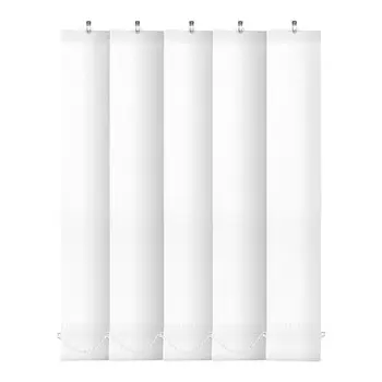 Ламели для вертикальных жалюзи 280 см Лайн белые (5 шт.)