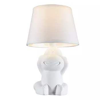 Лампа настольная E14 40 Вт Escada Monkey (10176/T White)