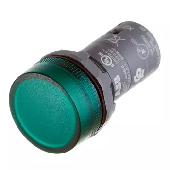 Лампа сигнальная ABB CL2-502G 24 В IP67 зеленая (1SFA619403R5022)